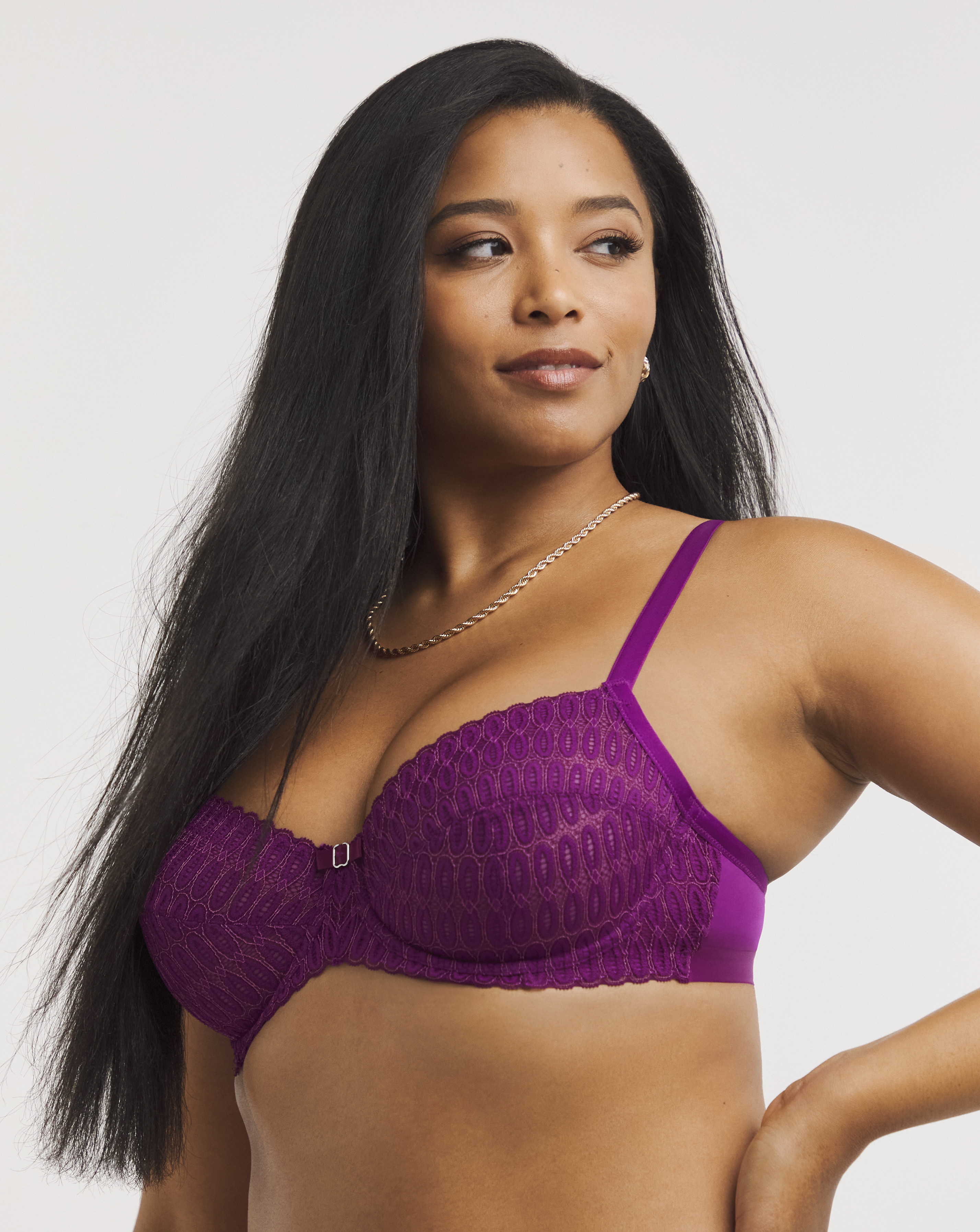 Triumph Women's Violet Aura Spotlight Bra 32E