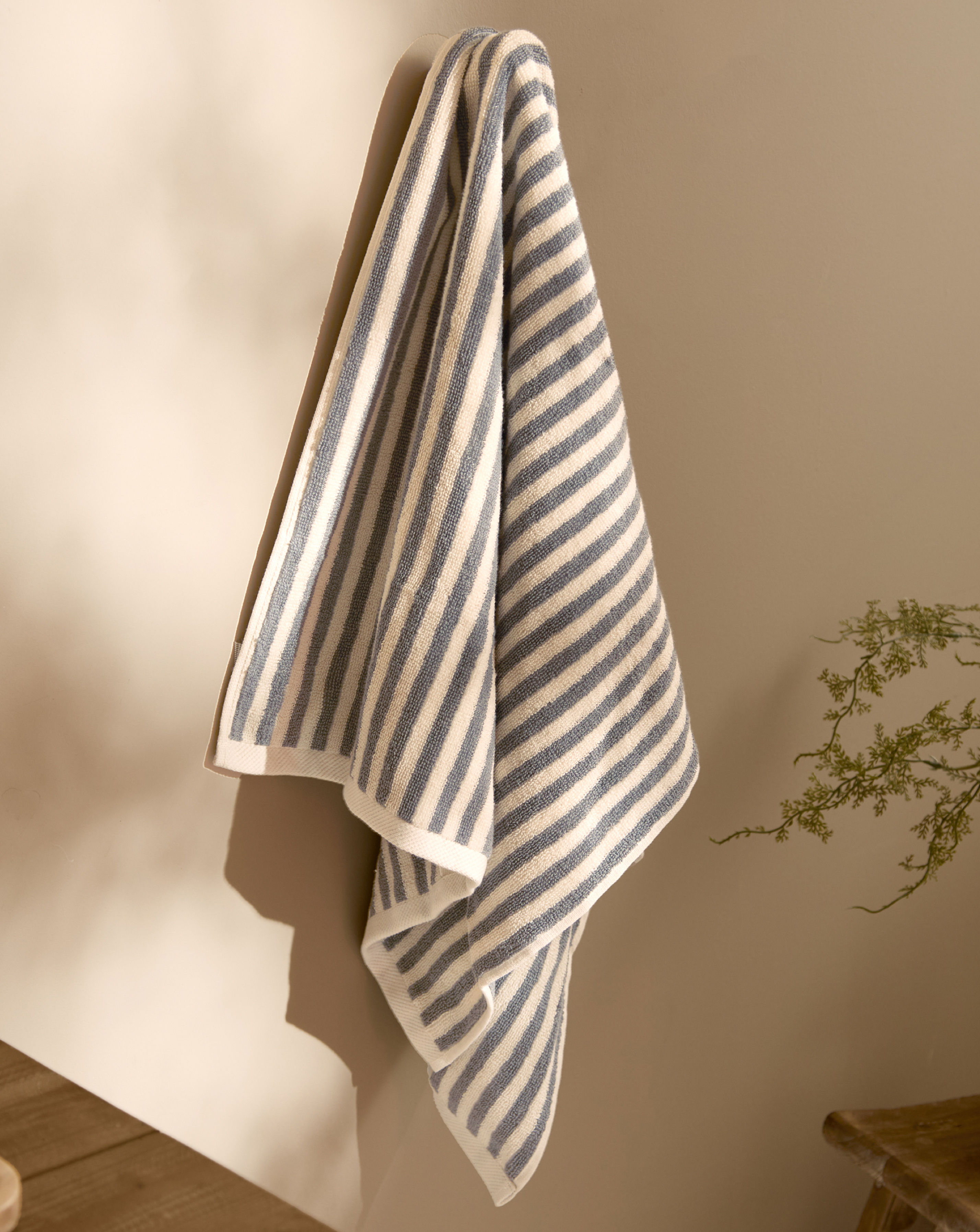 Yard Hebden Stripe Cotton Towel