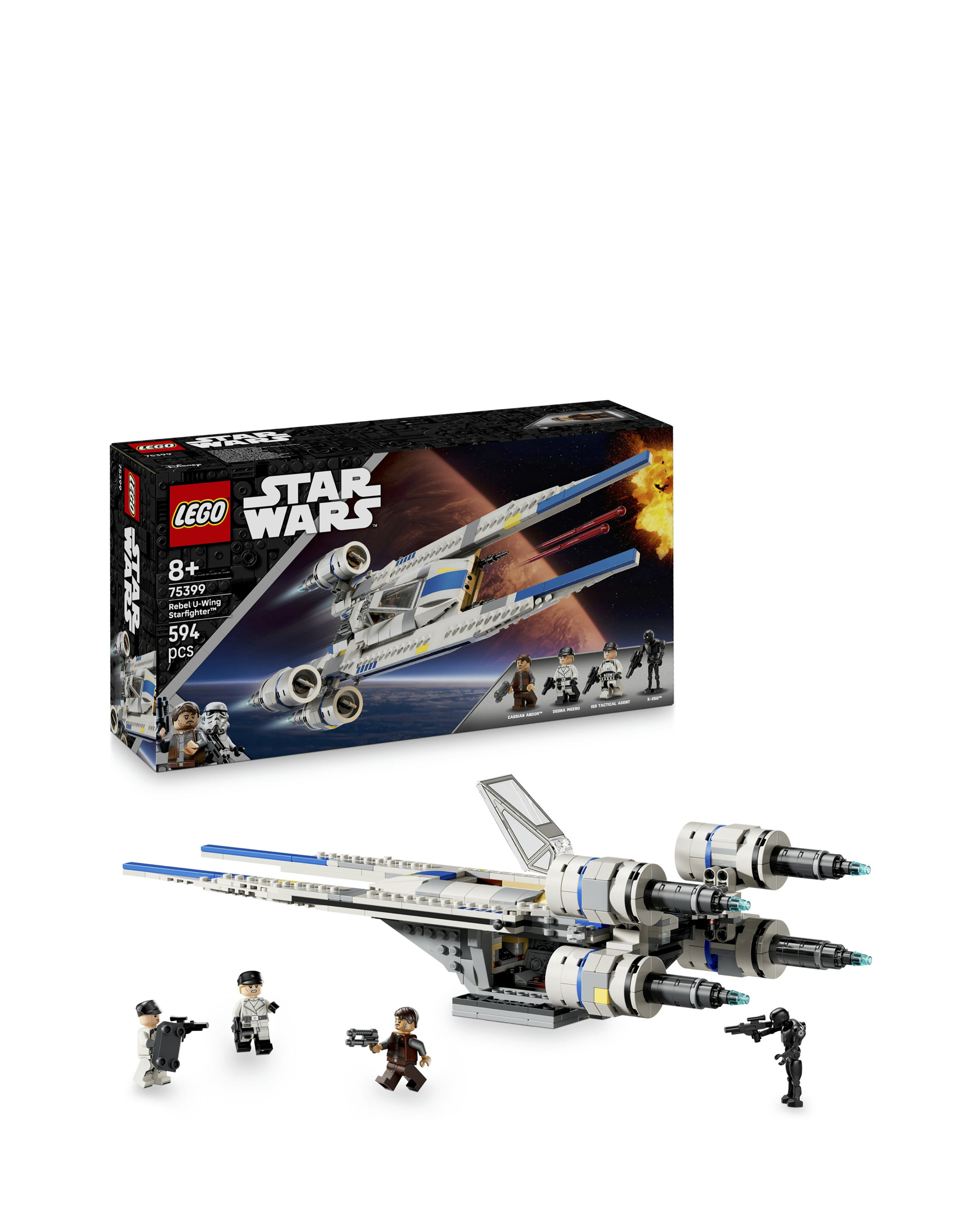 LEGO Star Wars: Andor Rebel U-Wing Starf