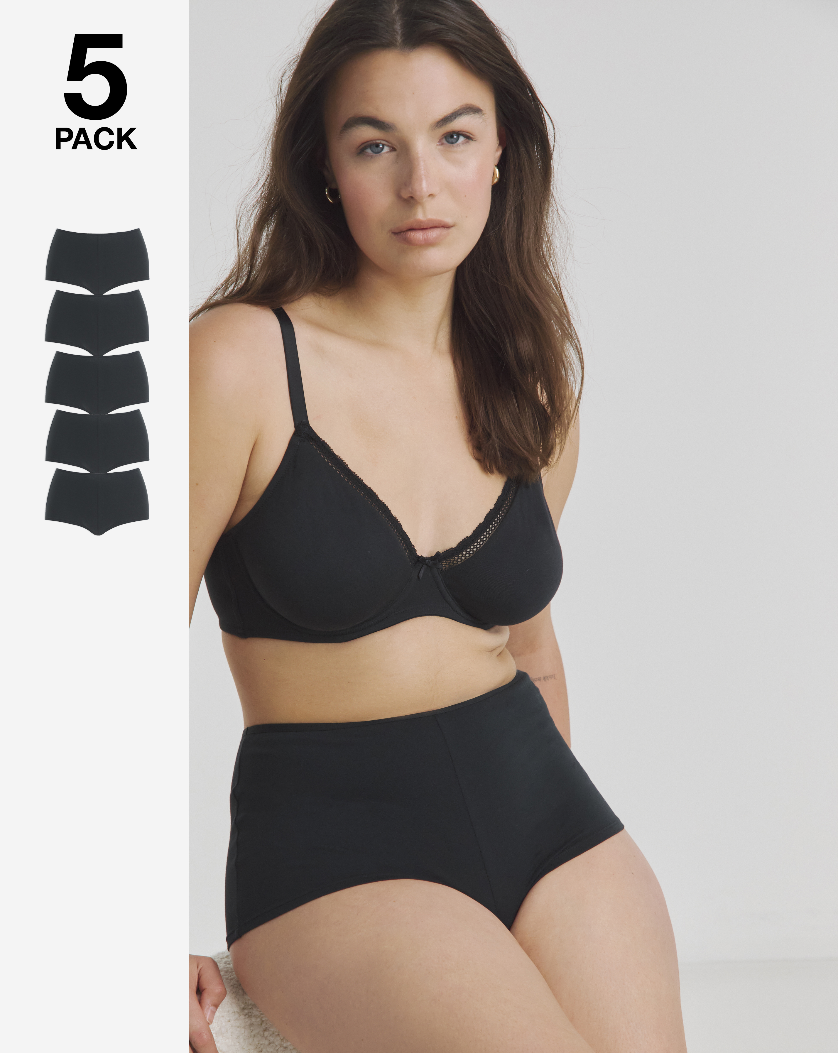 5 Pack Boy Short Knickers