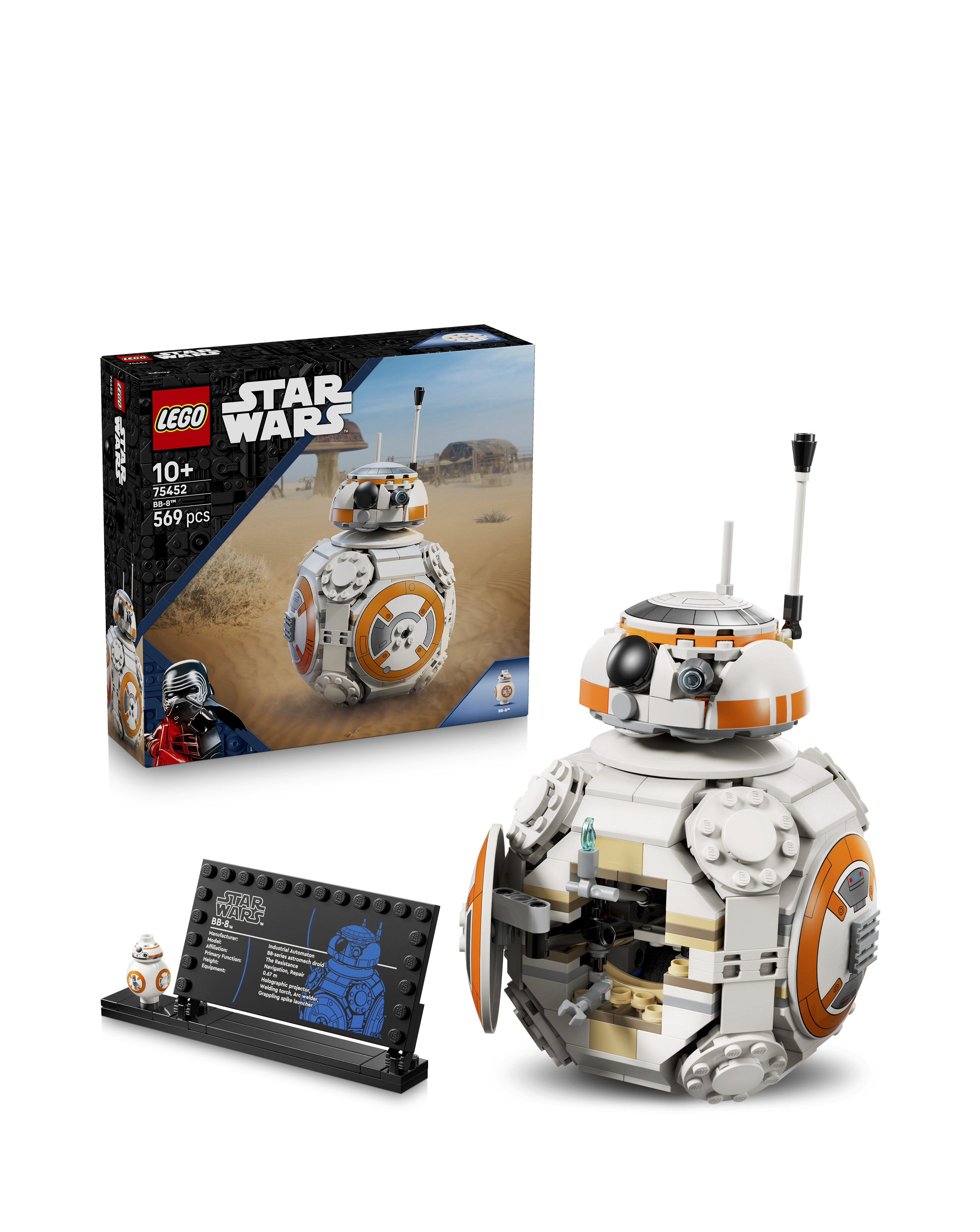 Lego Star Wars Bb-8 Astromech Droid 7545