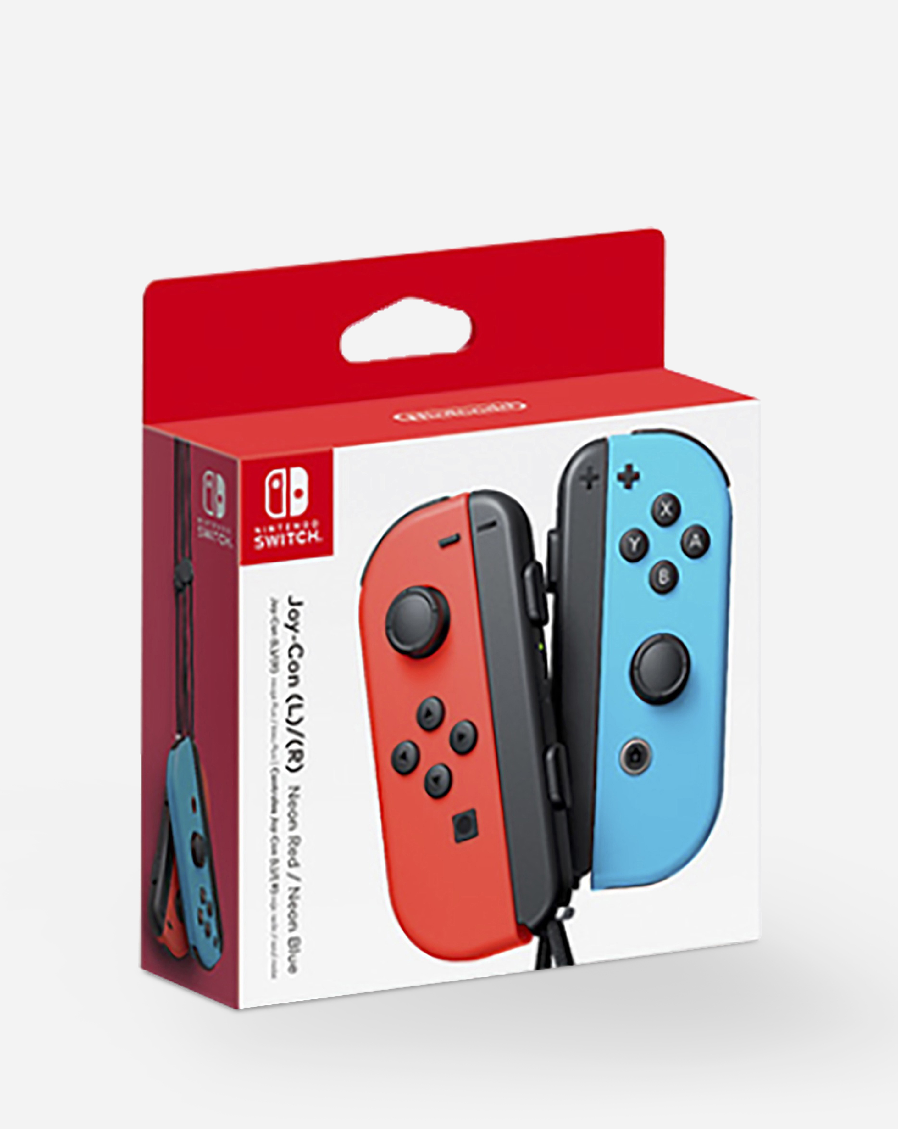 Nintendo Joy Con Pair Neon Red/Neon Blue