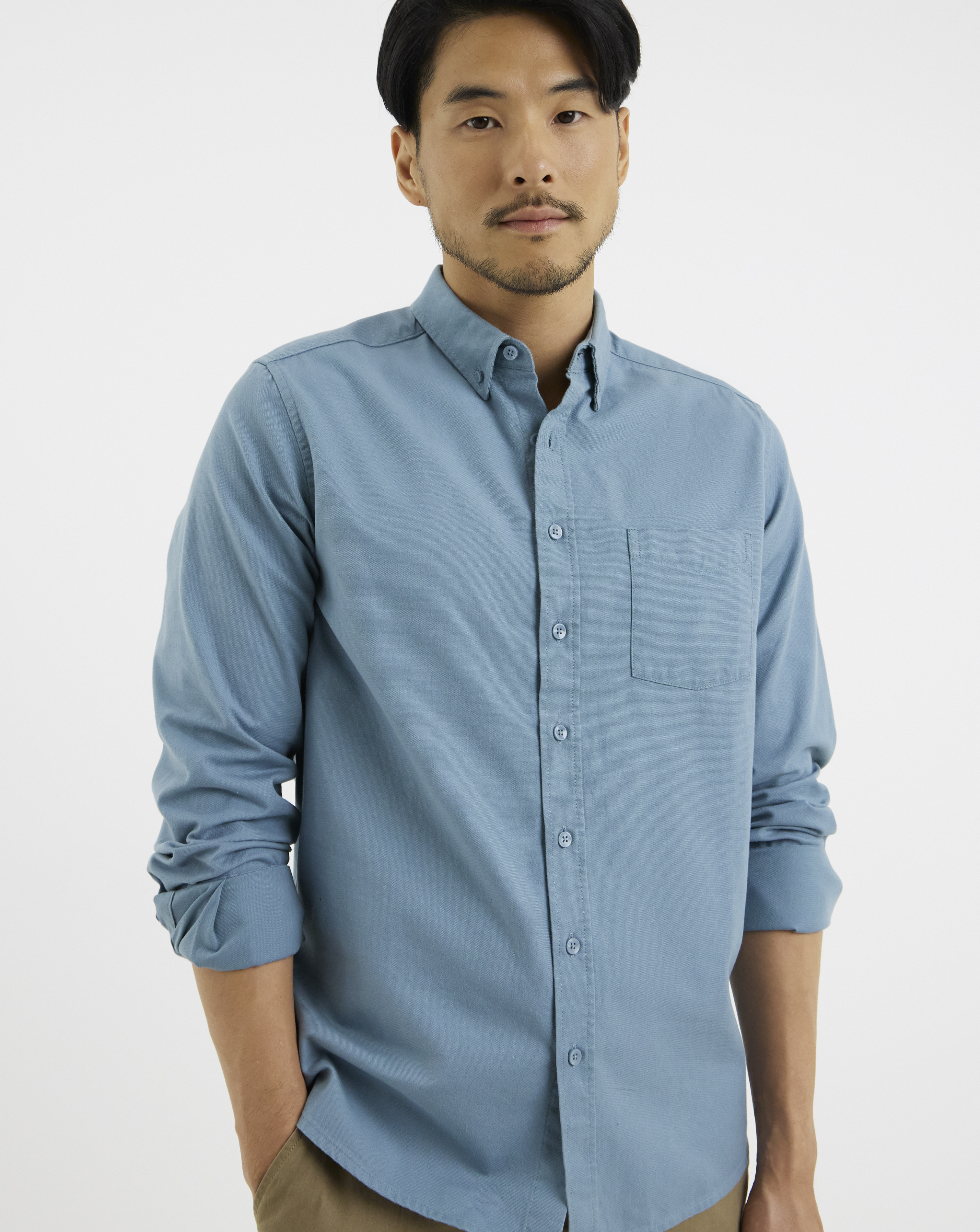 Long Sleeve Oxford Shirt