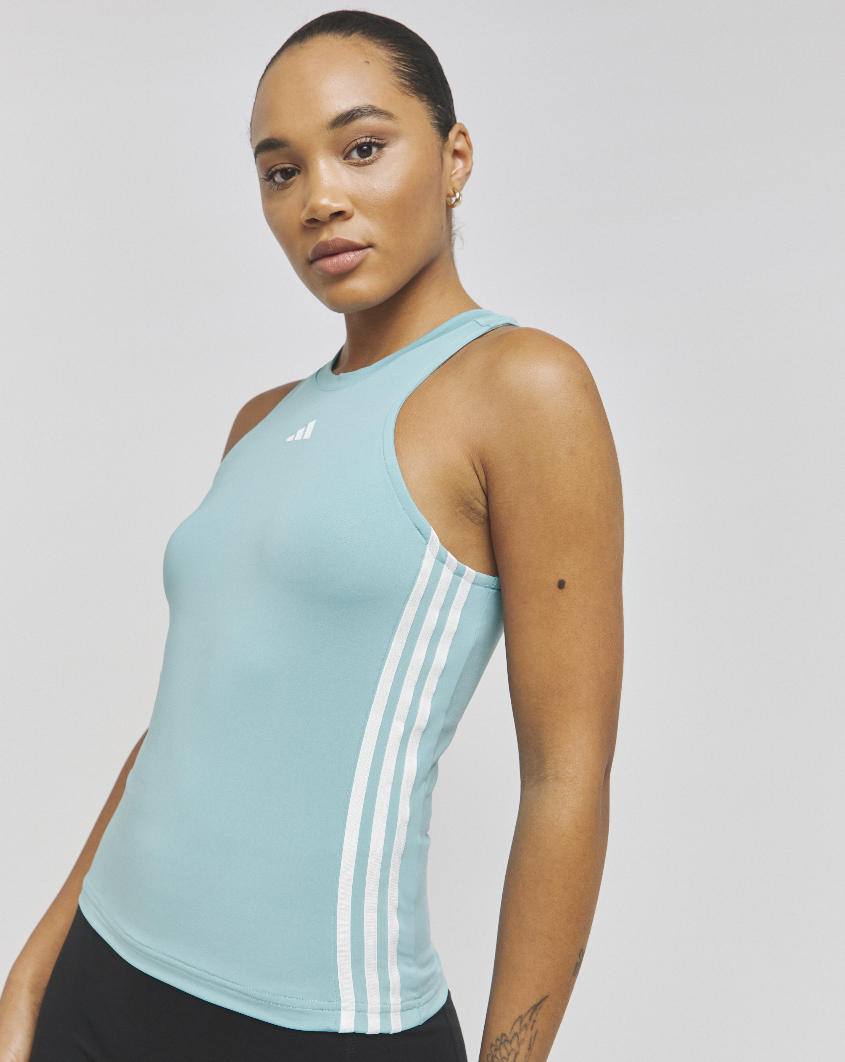 adidas Train Essentials 3 Stripe Tank