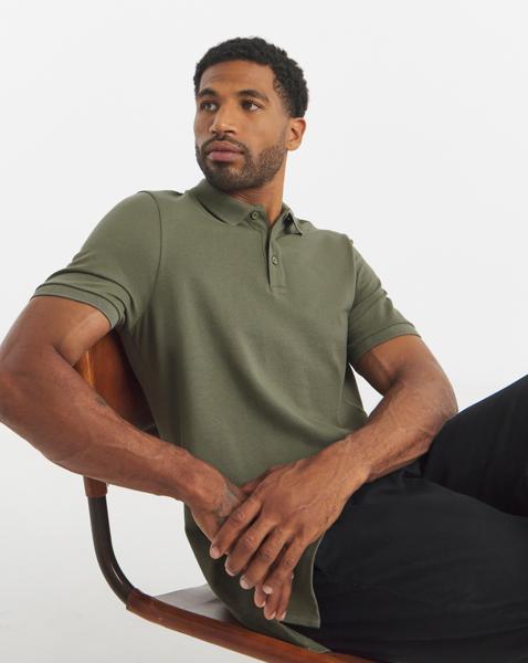 Pique Polo Long
