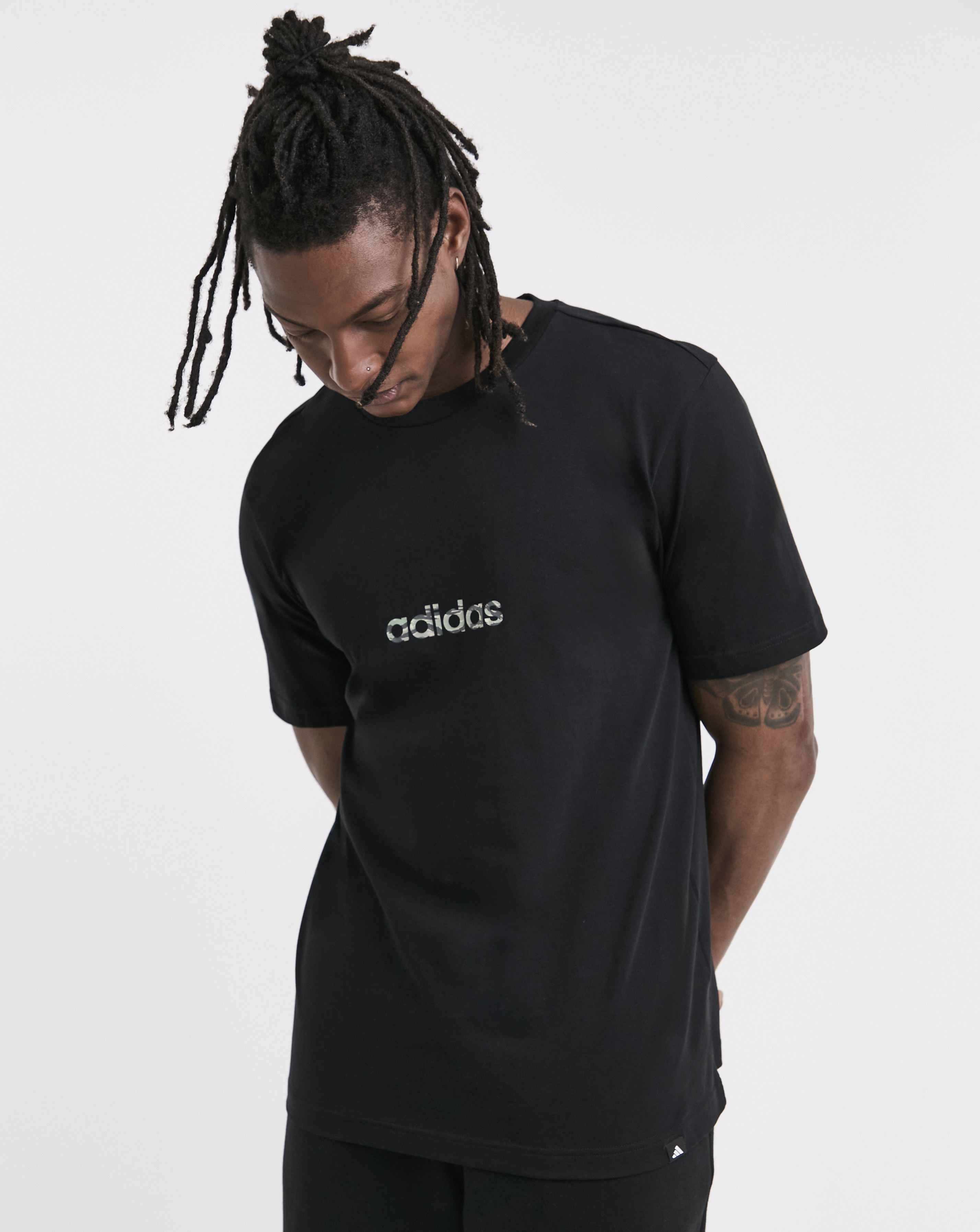 adidas Camo Linear T-Shirt