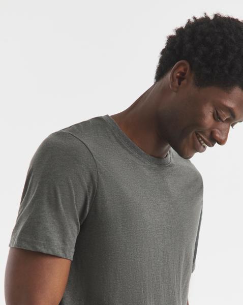 Pure Cotton Crew Neck T-Shirt Long