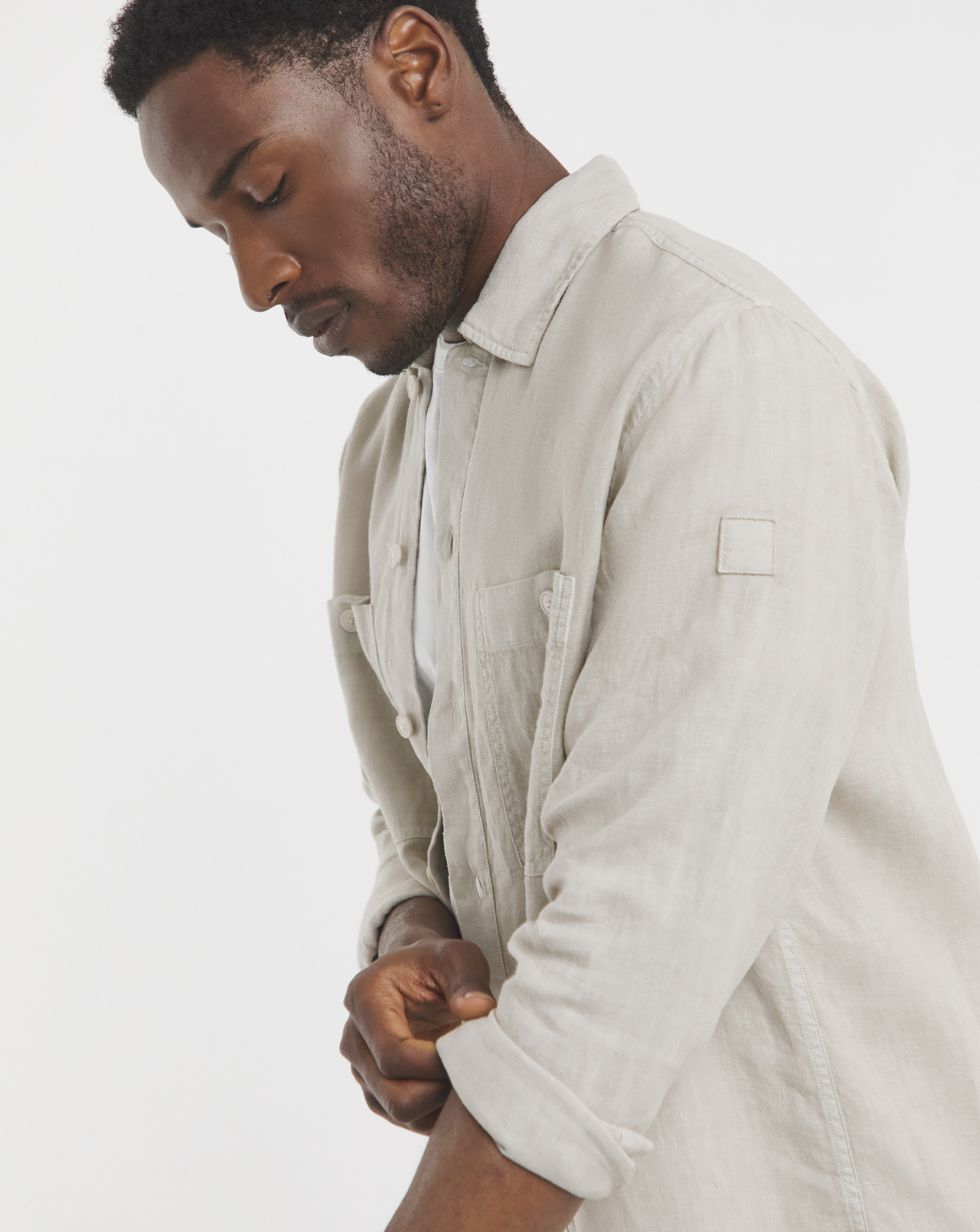 Boss Linen Overshirt