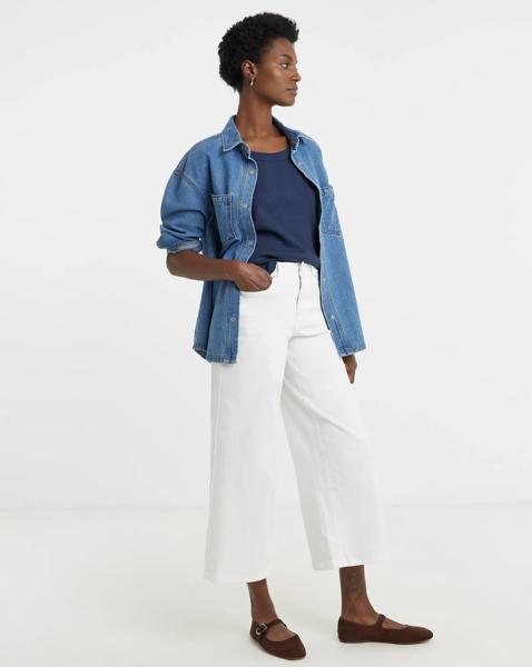 24/7 Wide Crop Jean