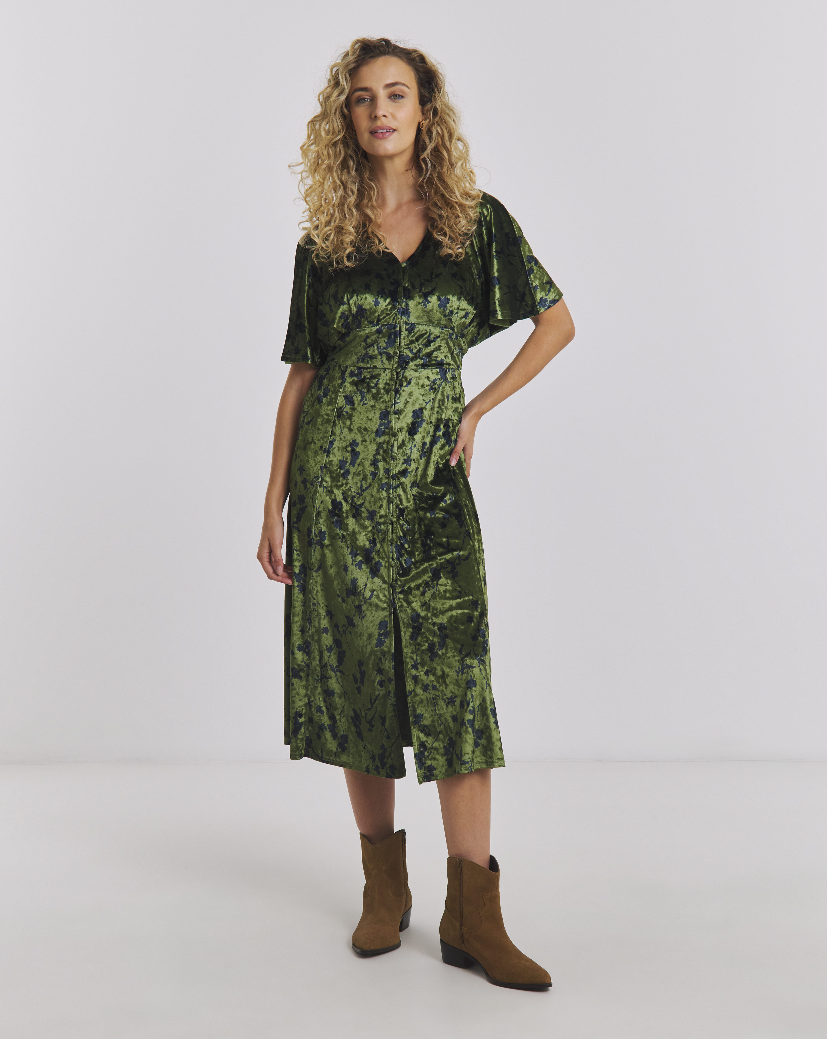 Joe Browns Daria Velour Dress