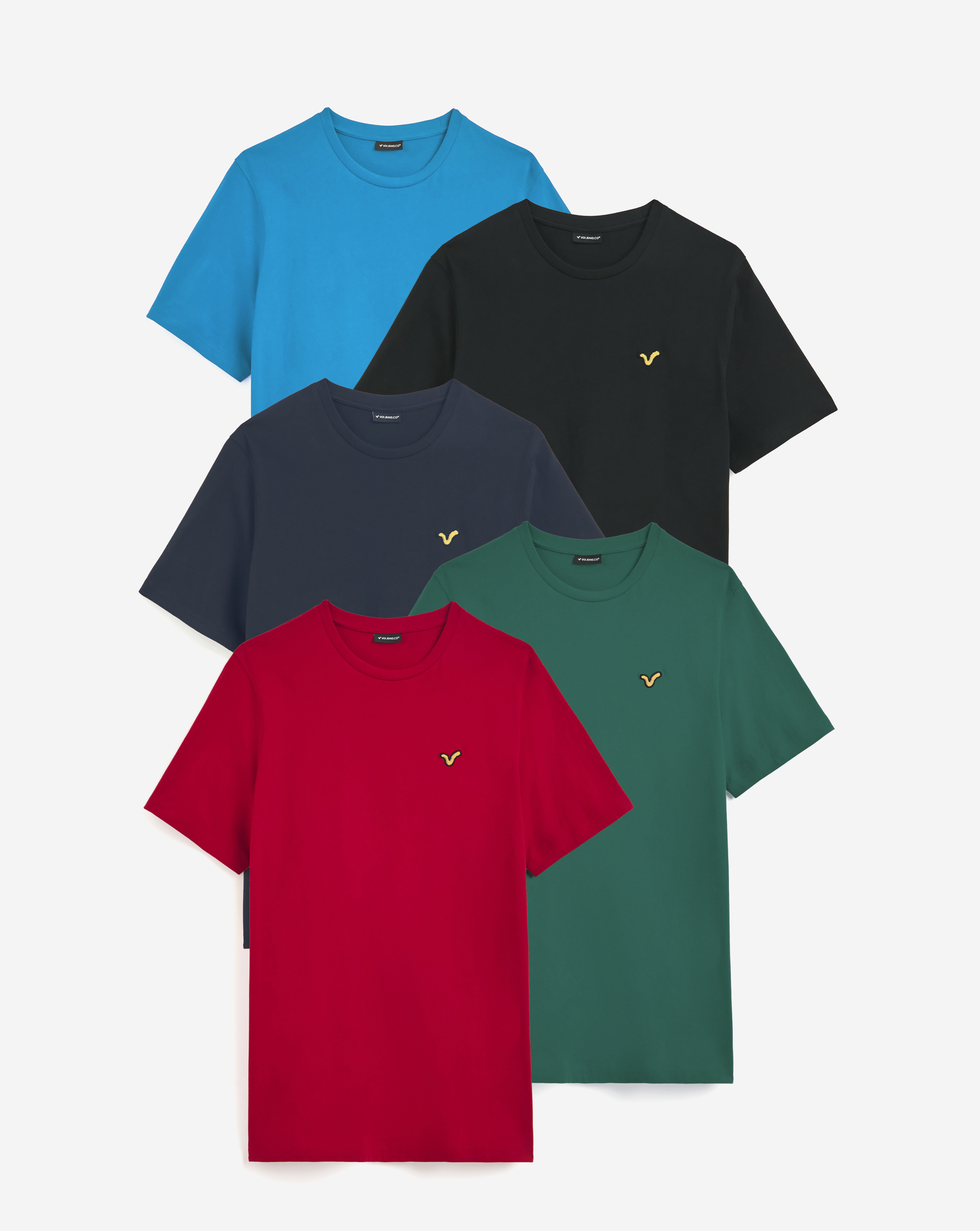 Voi Storm 5 Pack T-Shirt Long length