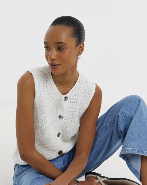JDY Martha O-Neck Knitted Vest
