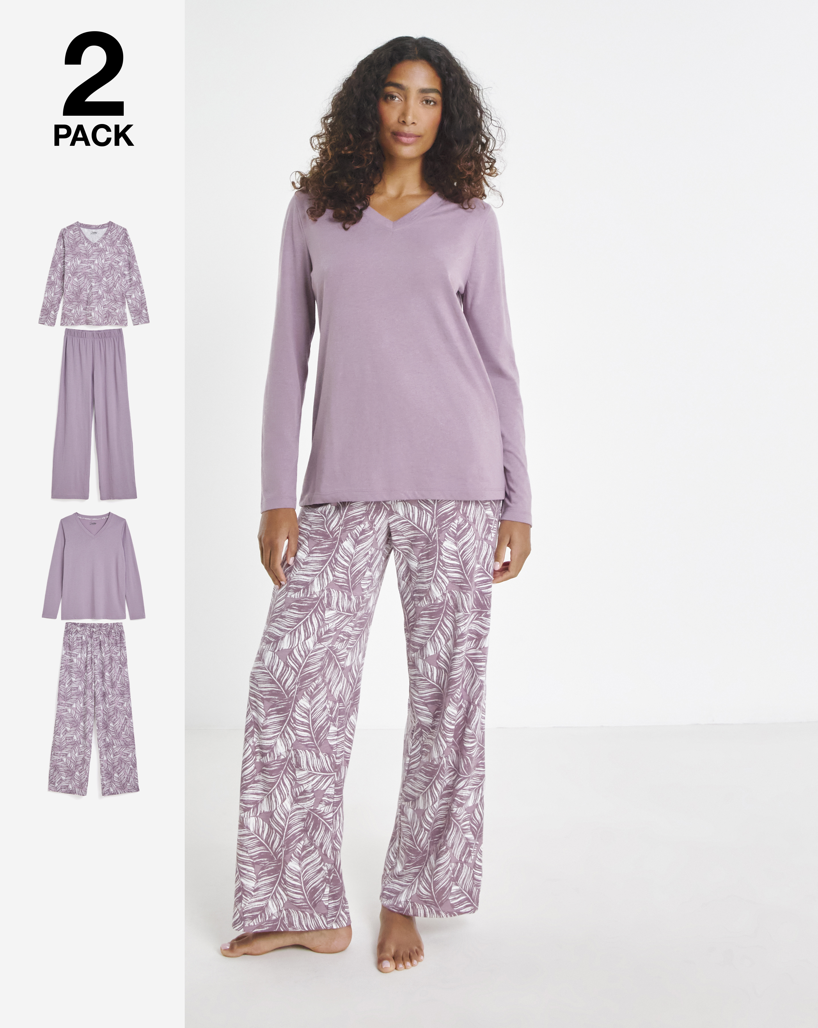Value 2 Pack Pyjama Sets