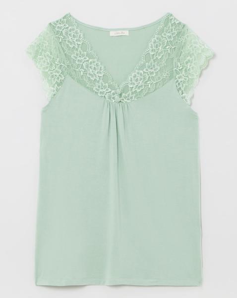 Nora Rose Jersey Cap Sleeve Pyjama Set