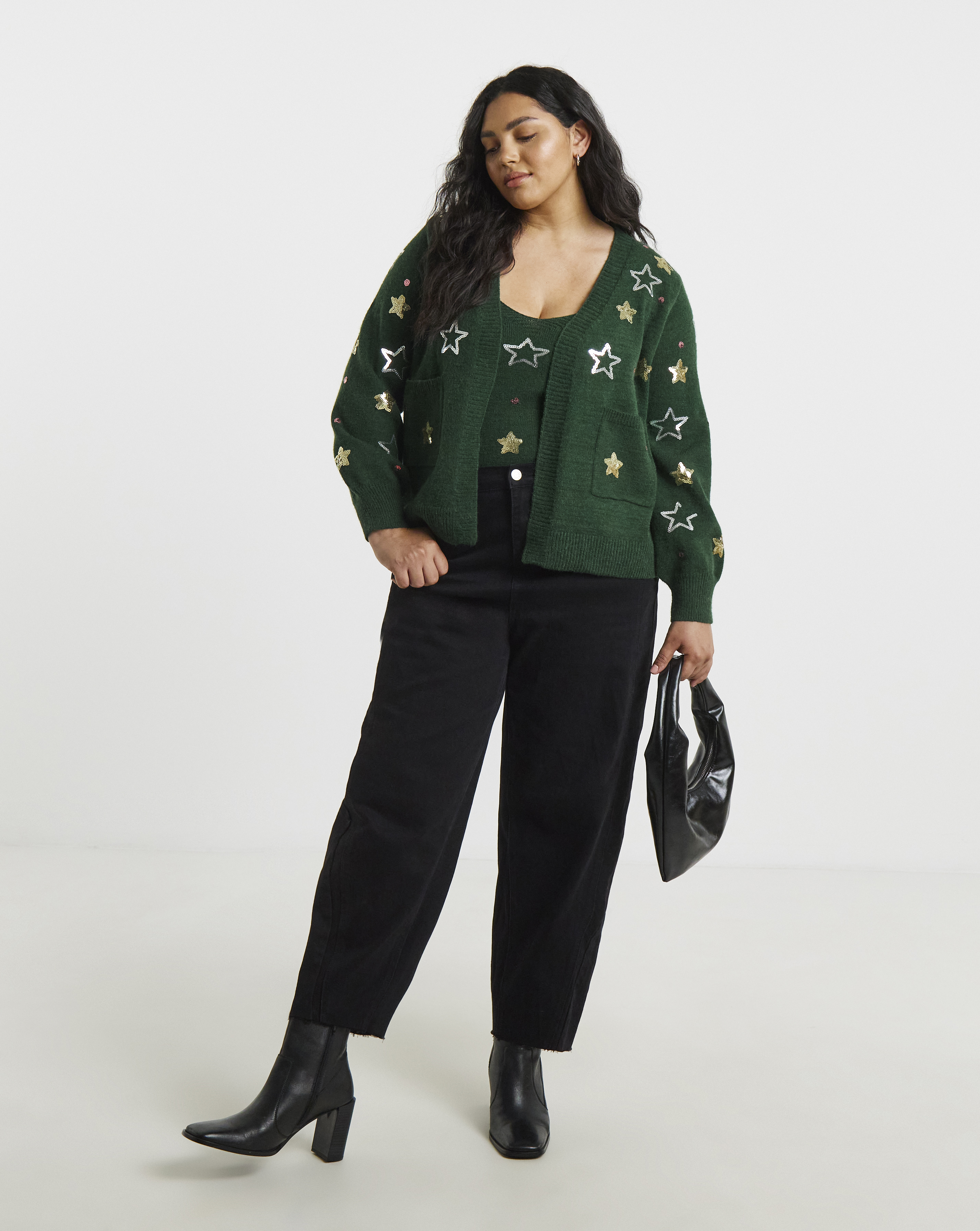 Lovedrobe Star Embellished Twin Set