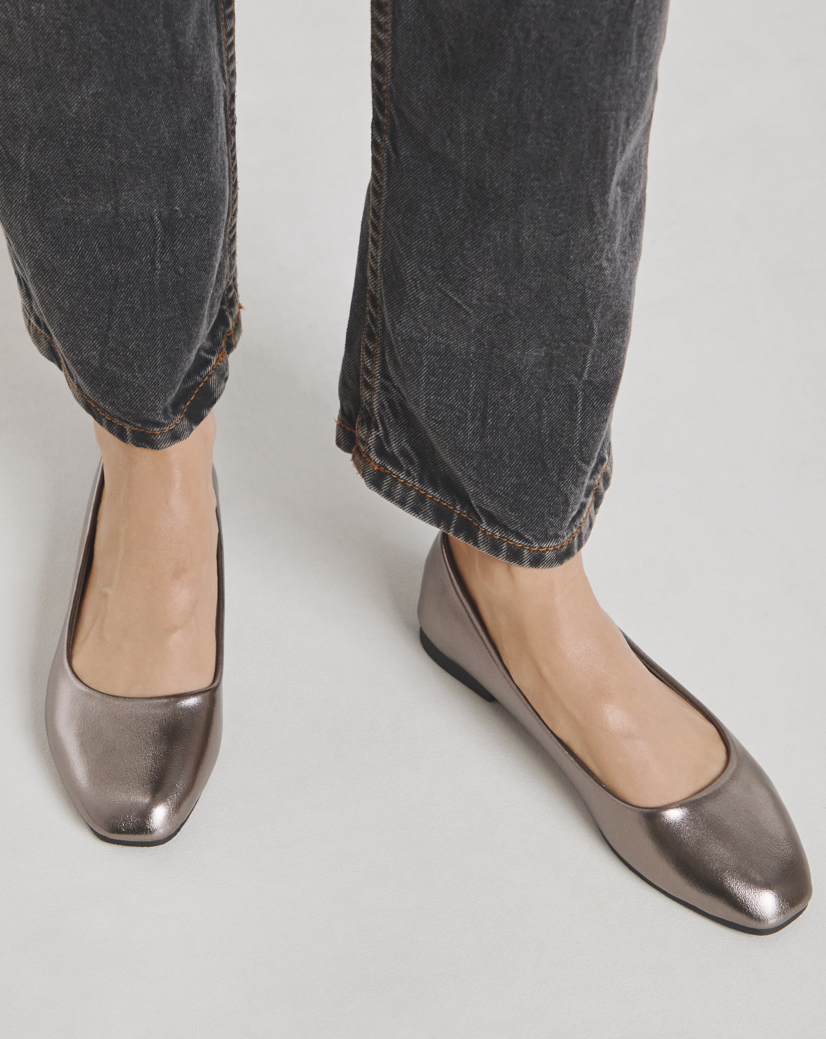 Square Toe Ballerina E Fit