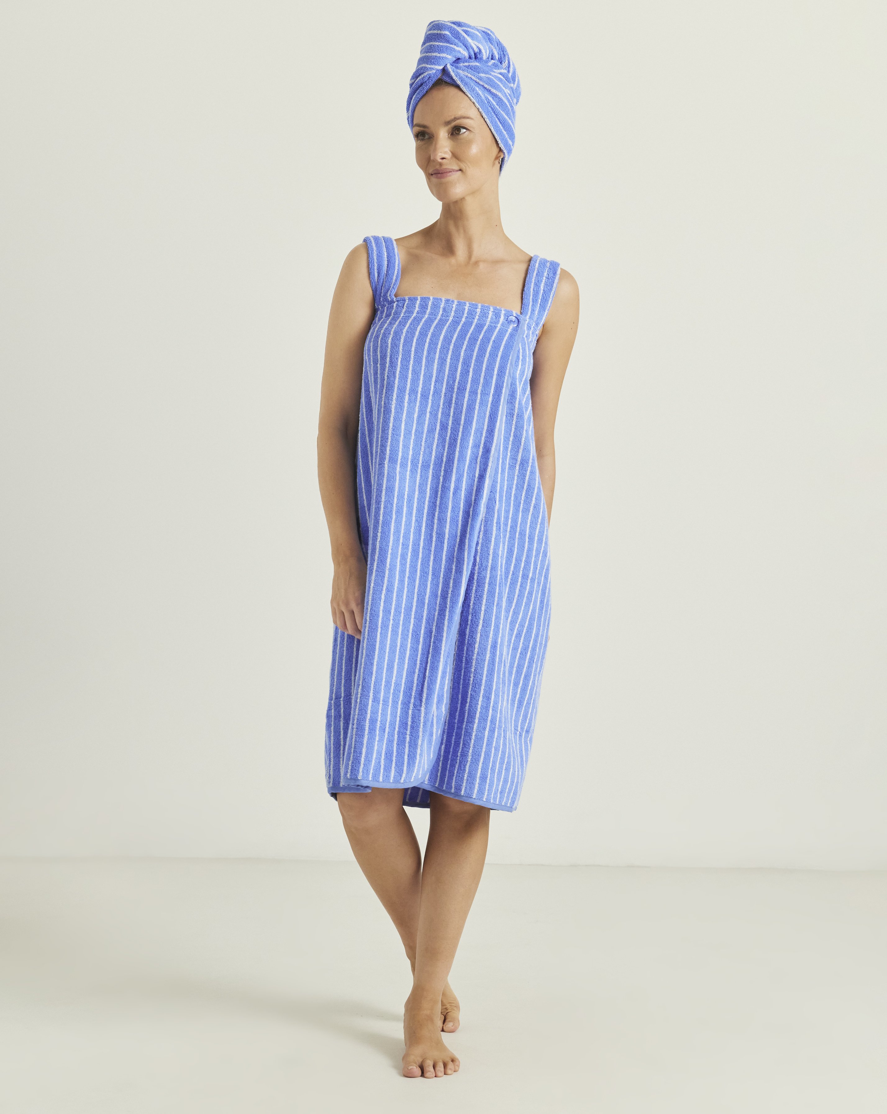 Pretty Secrets Towelling Wrap & Turban