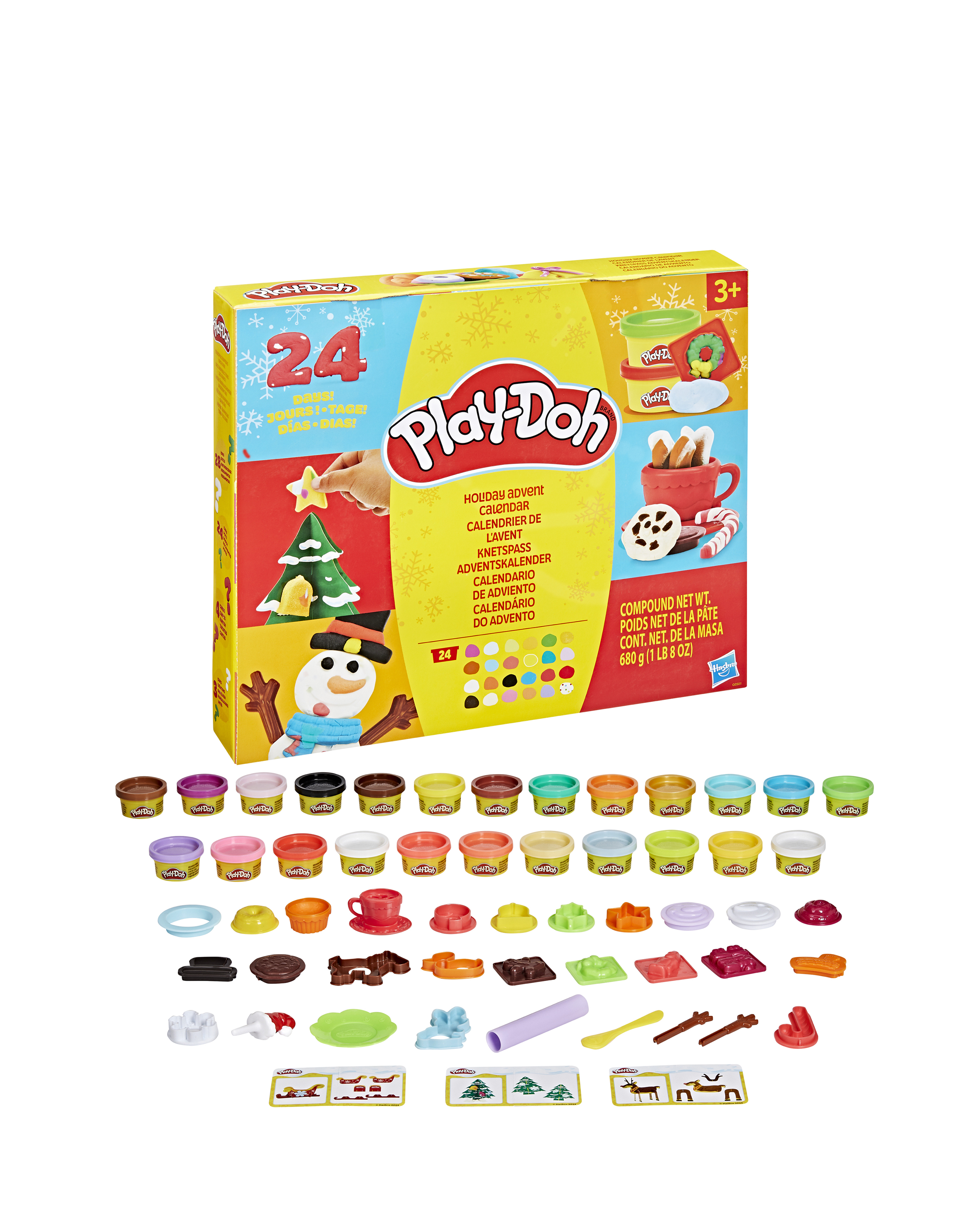 Play-Doh Holiday Advent Calendar, 24 Day