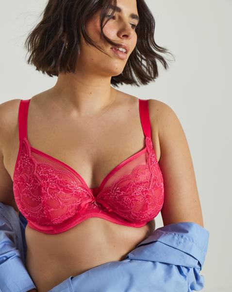 Elomi Darcie Plunge Wired Bra Azalea