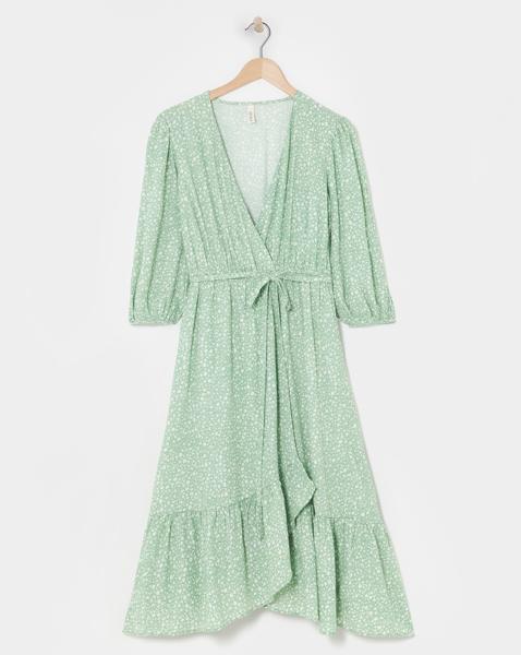 Anise Elodie V Neck Midi Dress