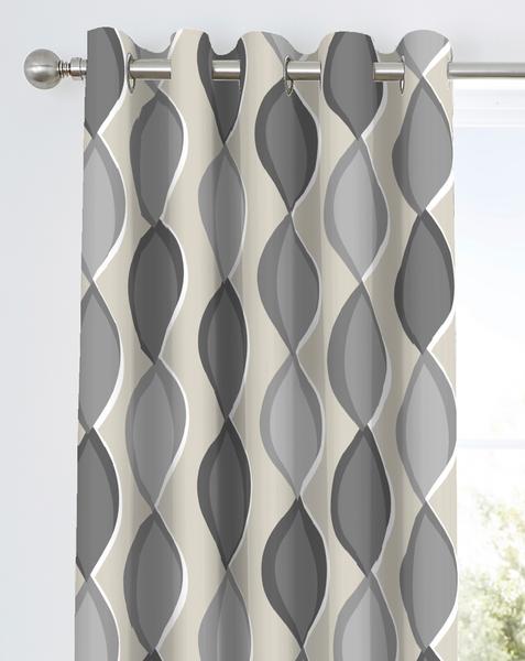 Fusion Lennox Eyelet Curtains