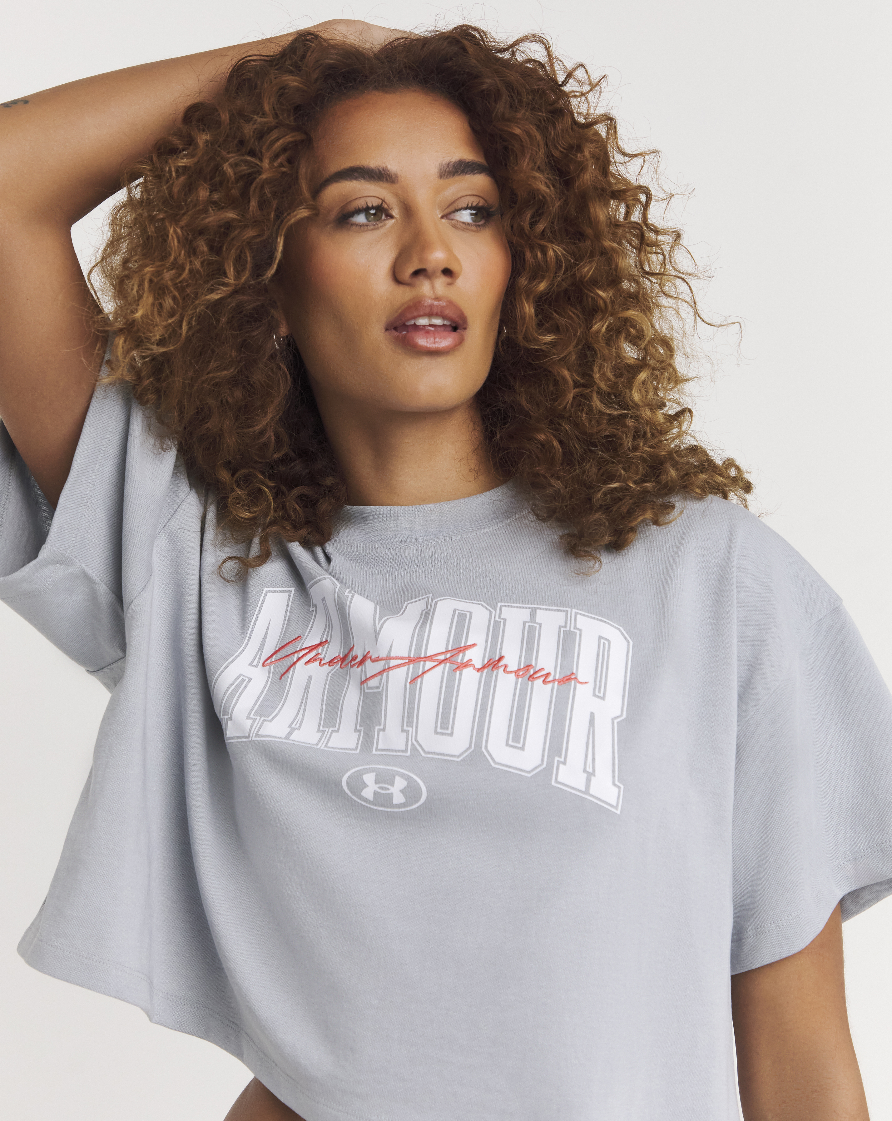 Under Armour Scripted Crop T-Shirt