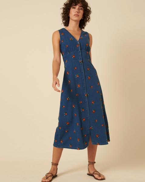 Nobody's Child Midi Dress