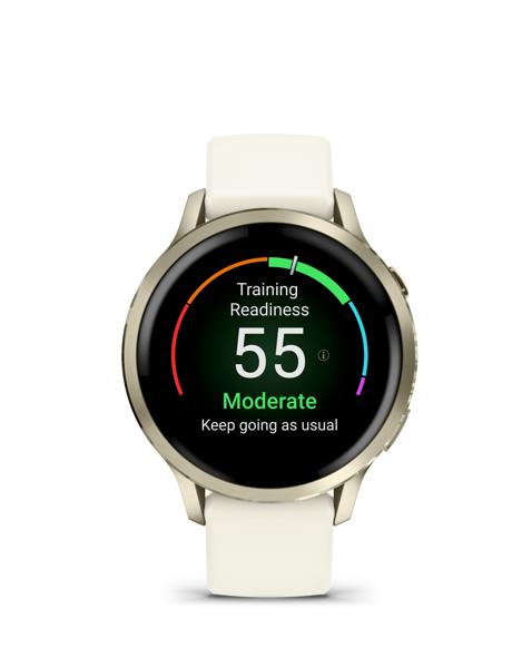 Garmin Venu 4 41mm - Lunar Gold/Bone