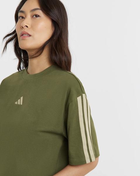 adidas 3 Stripes Boyfriend T-Shirt