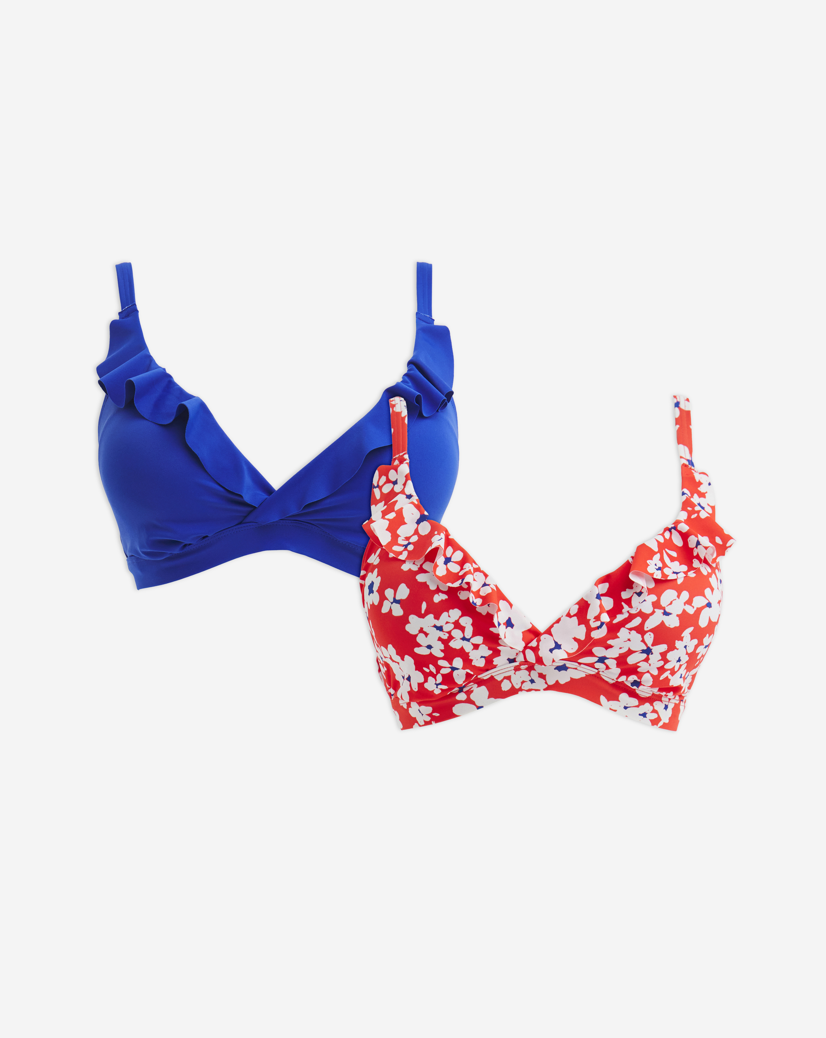 Value 2 Pack Plunge Bikini Tops