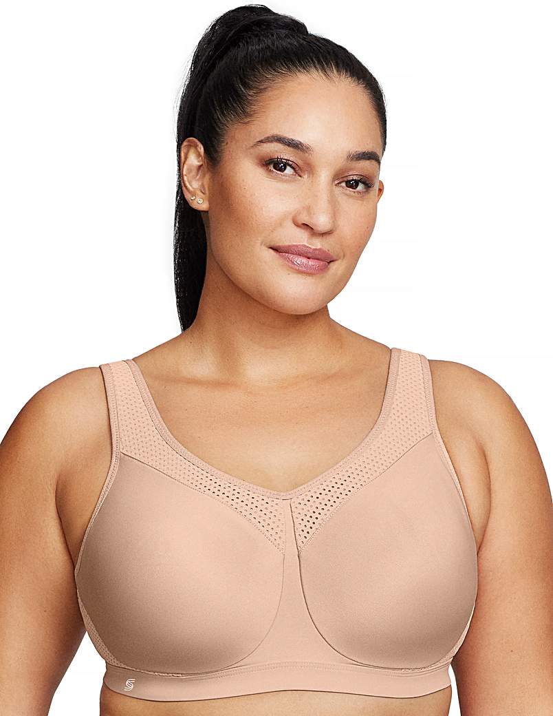 Glamorise 9066 Sport Bra Cafe - Glamorise - Size38C
