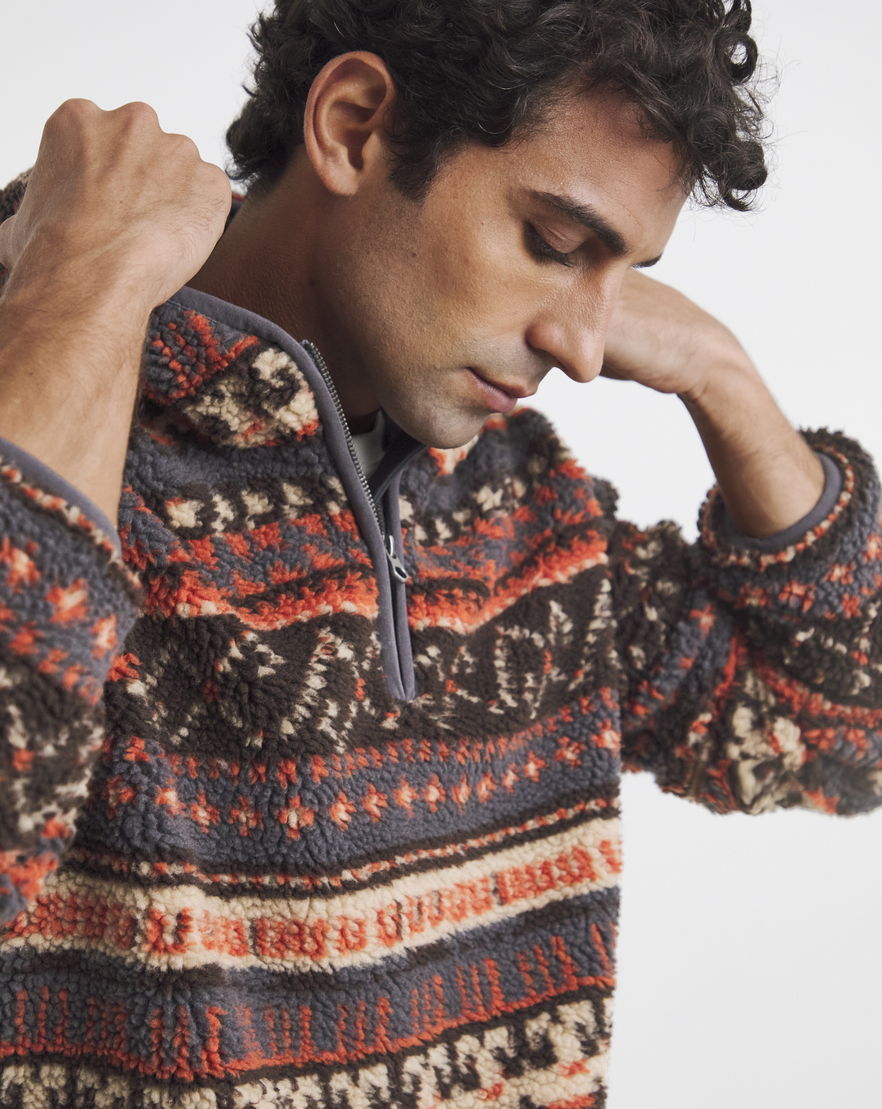 Joe Browns Aztec Borg Overhead Hoodie