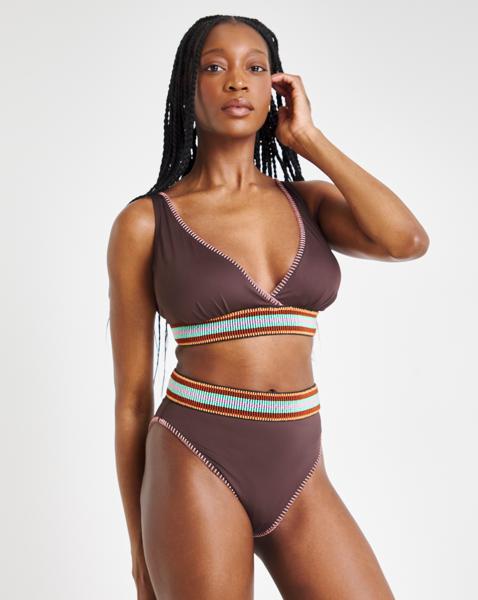 Elastic Detail Bikini Set
