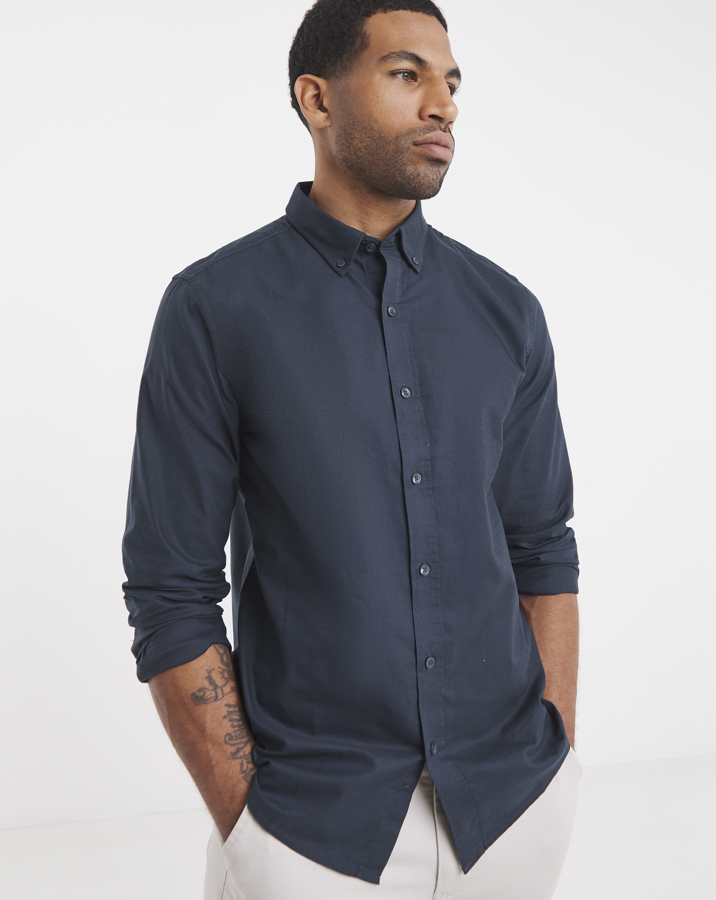 Long Sleeve Oxford Shirt
