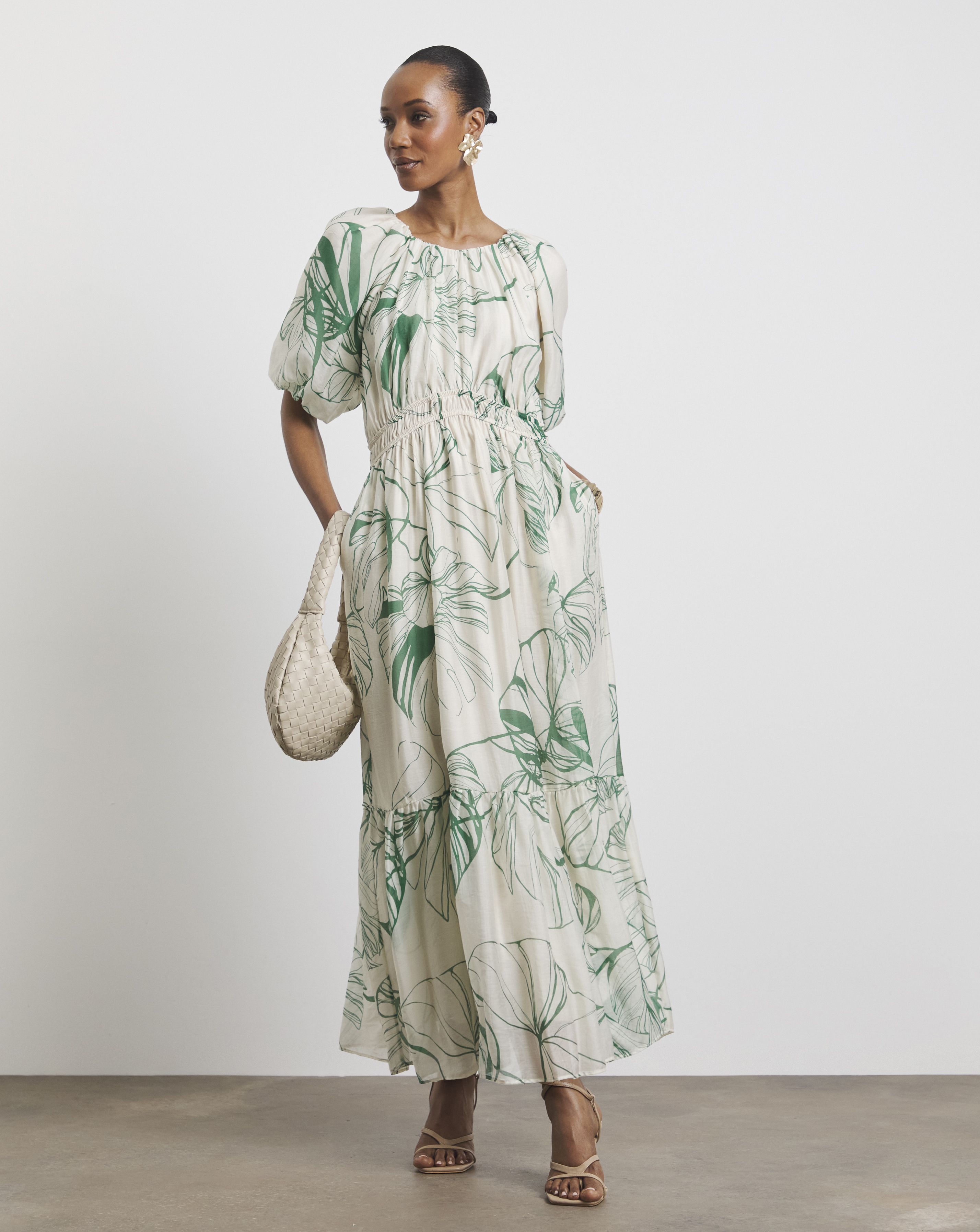 Joanna Hope Puff Sleeve Dress