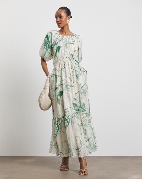 Joanna Hope Puff Sleeve Dress