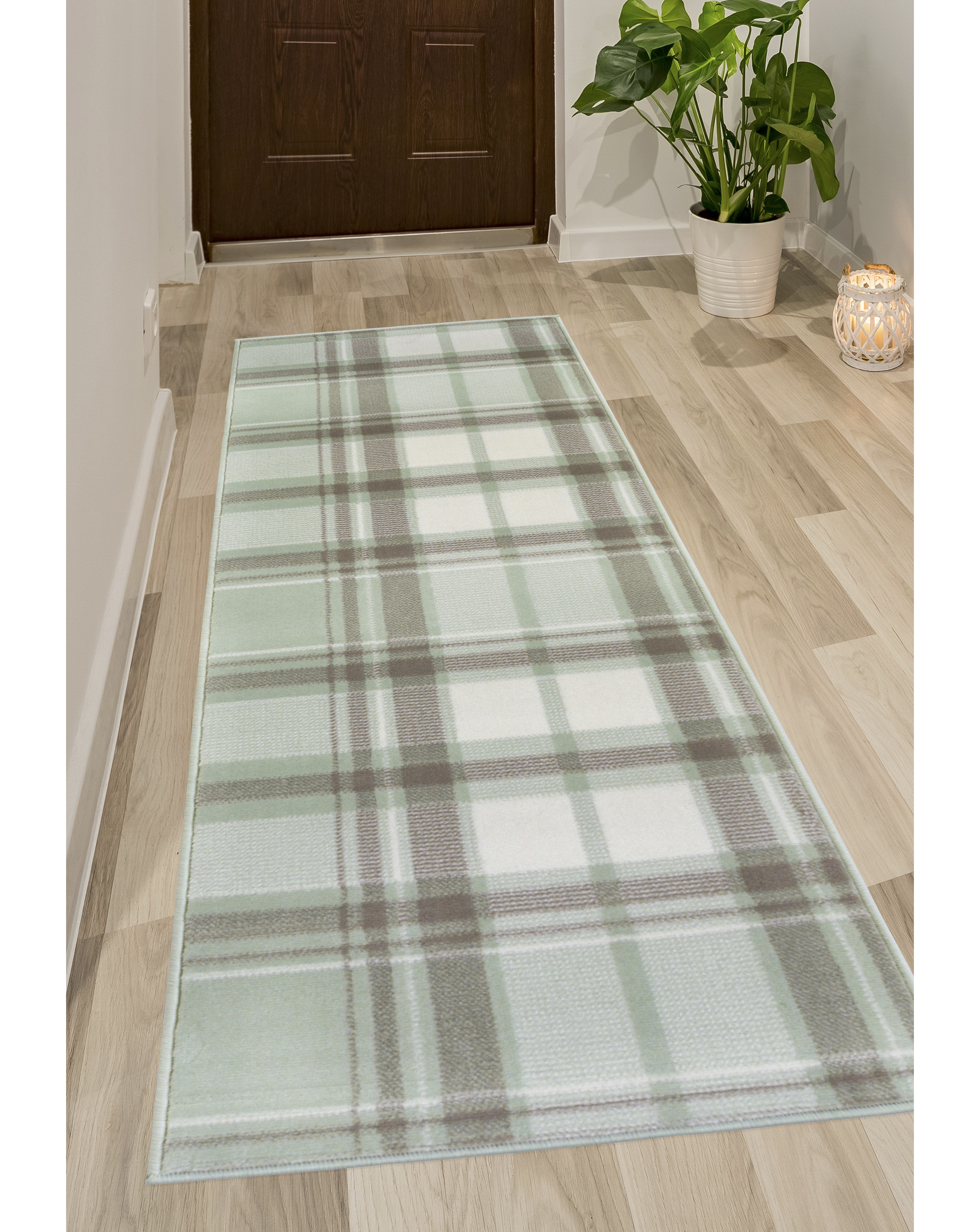 Maestro Tartan Runner - Sage