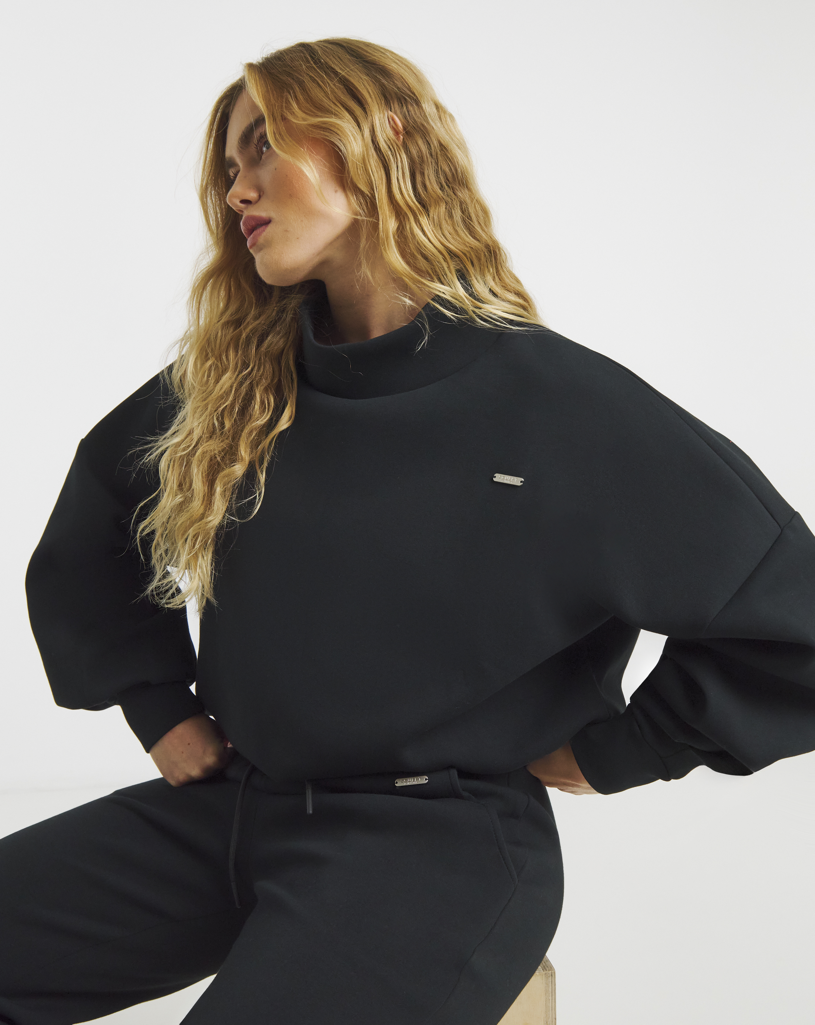 Sculpt Activewear High Neck Jumper