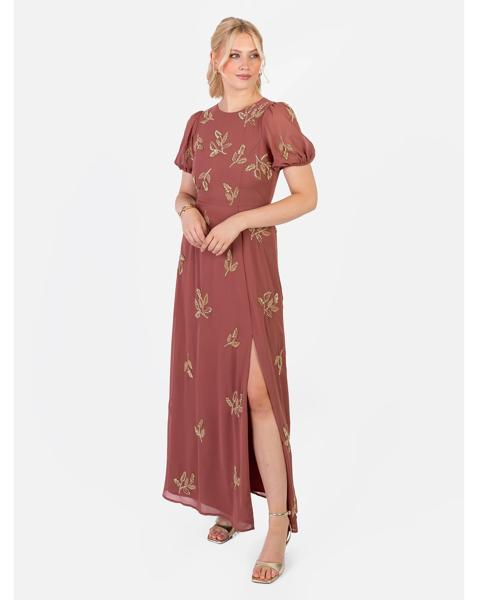 Maya Deluxe Embellished Dress