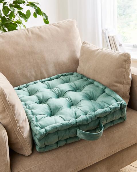 Velvet Padded Seat Cushion
