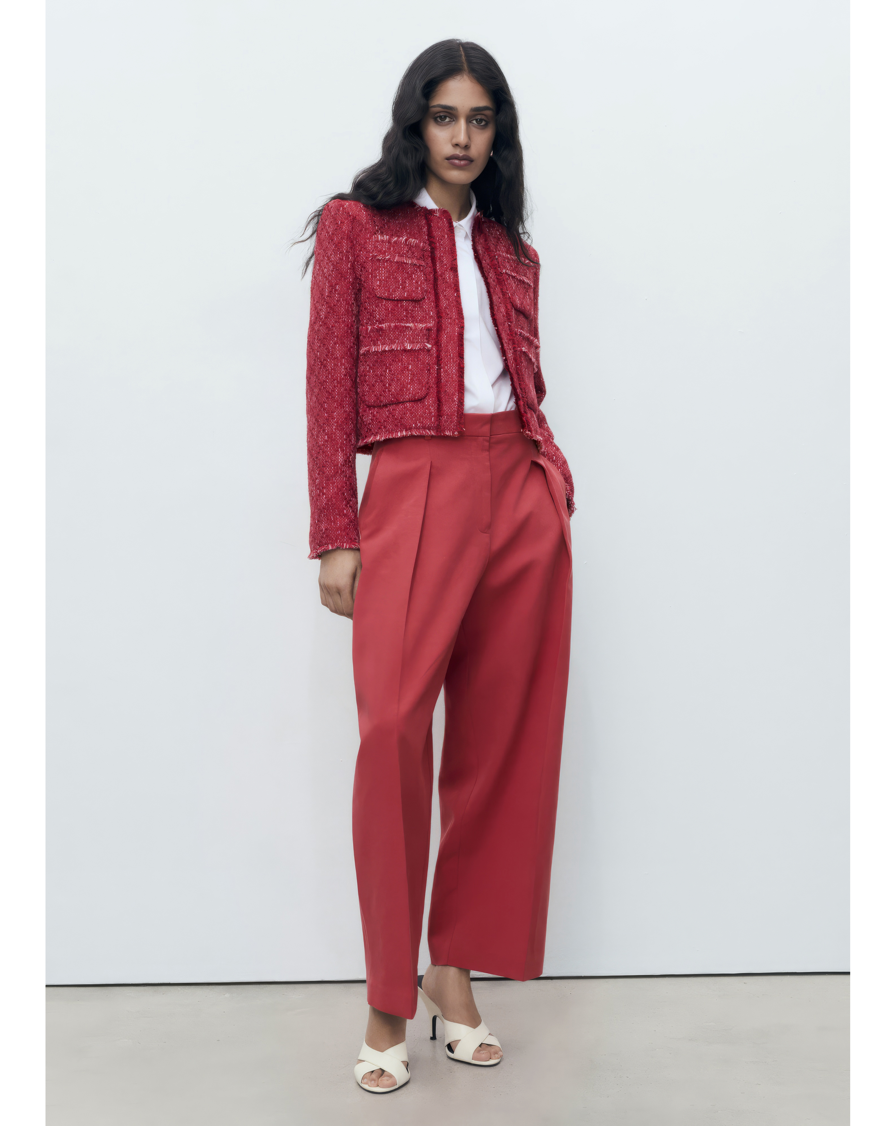 MANGO JACKET ROSSO