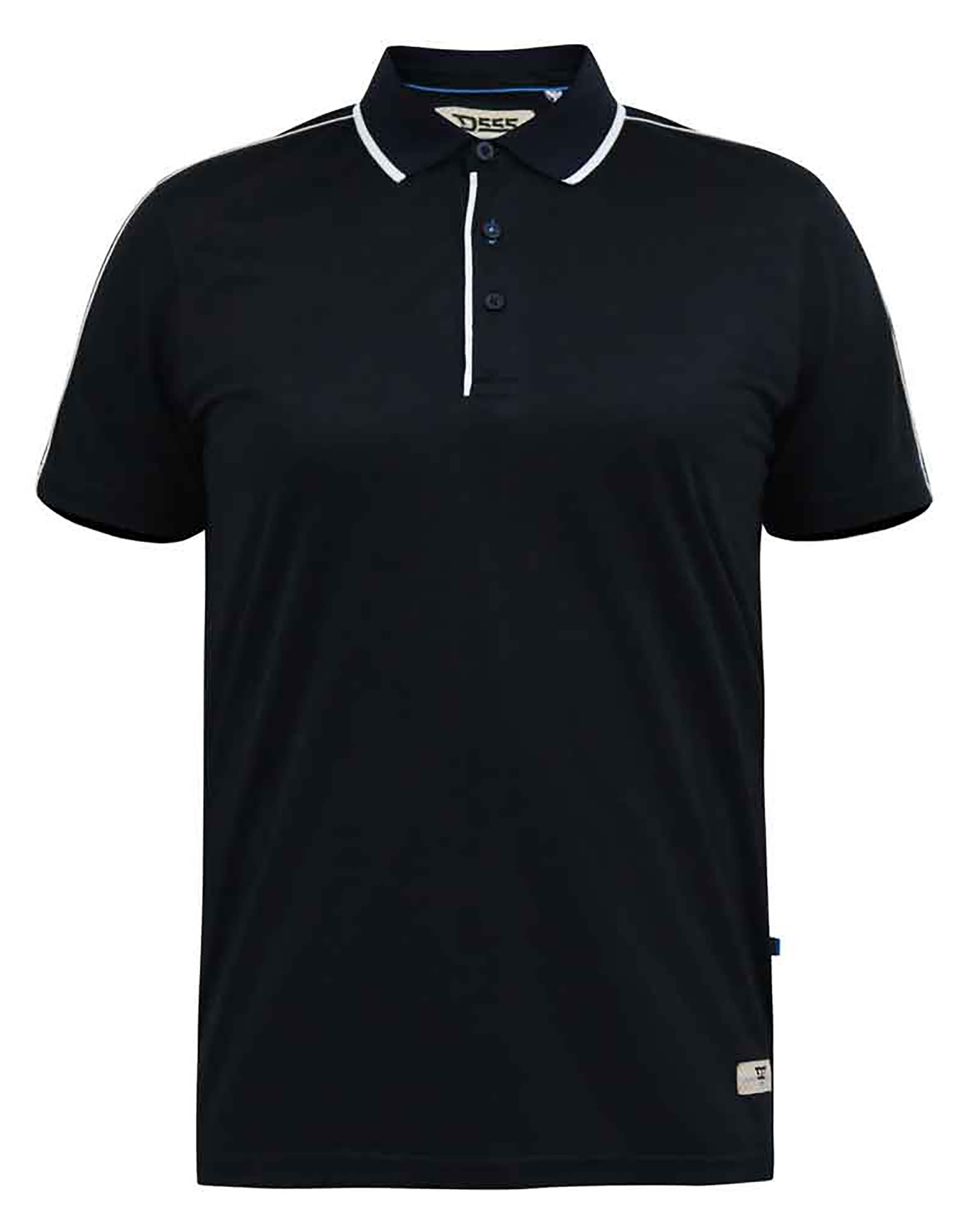 D555 Sussex Jersey Polo With Piping