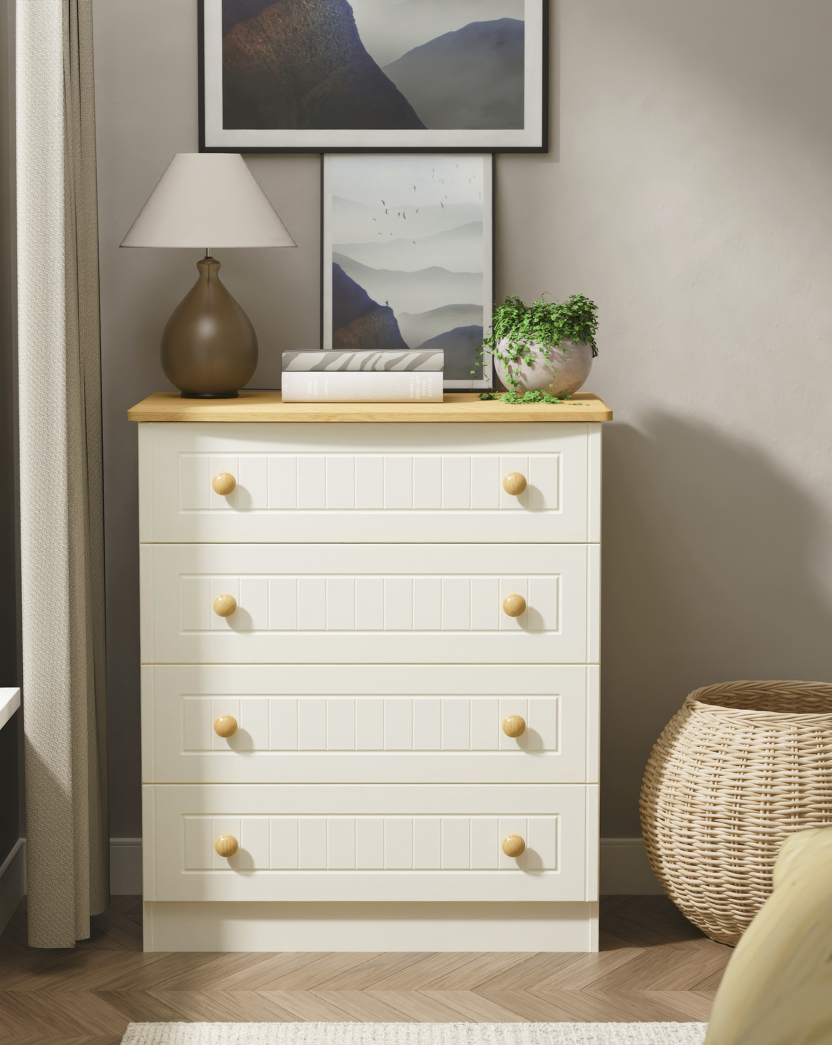 Frances 4 Drawer Chest
