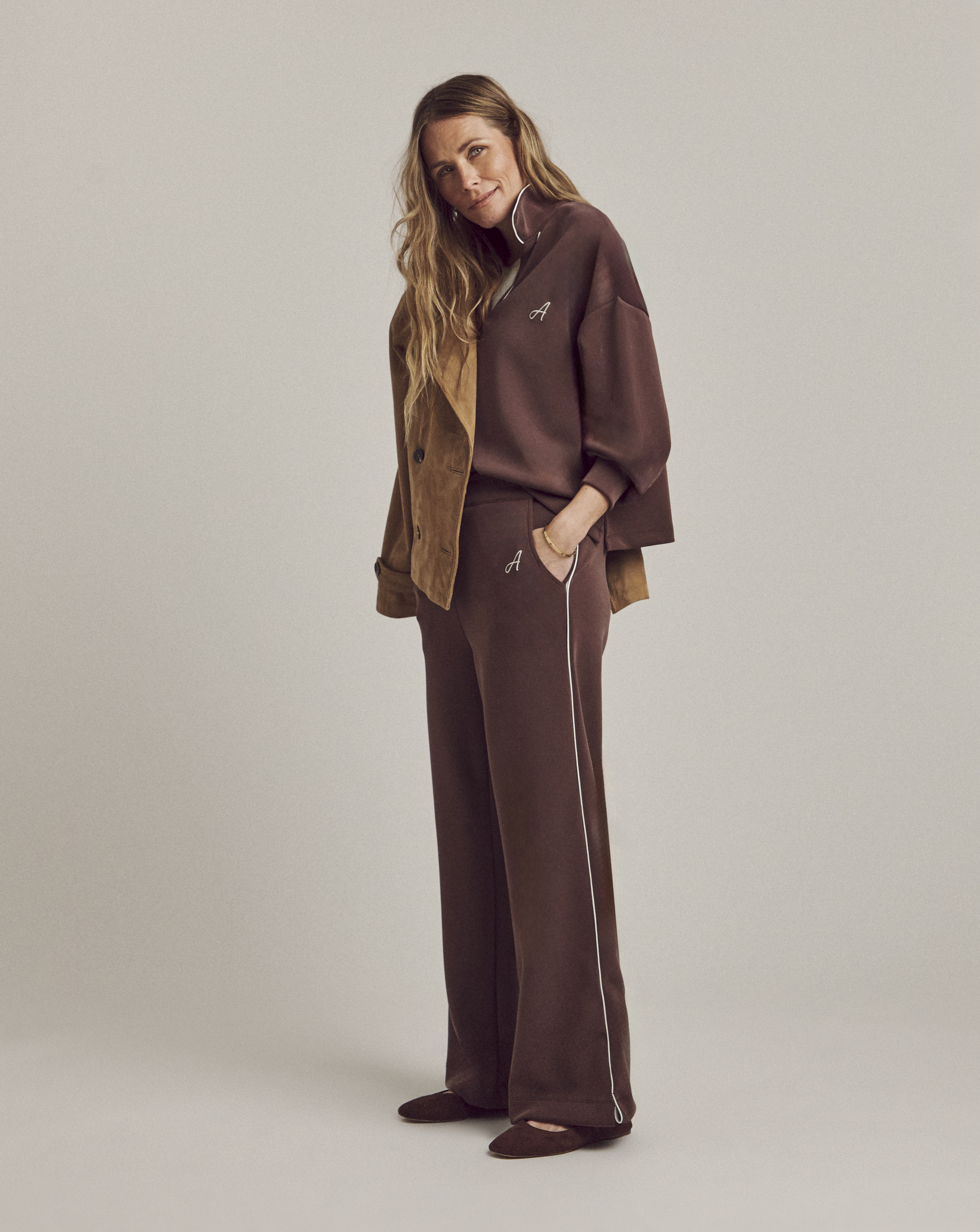 Anthology Logo Wide Leg Jogger