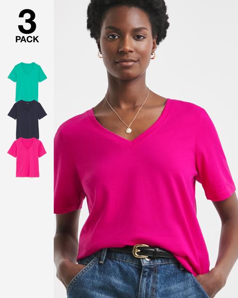 3 Pack The V Neck
