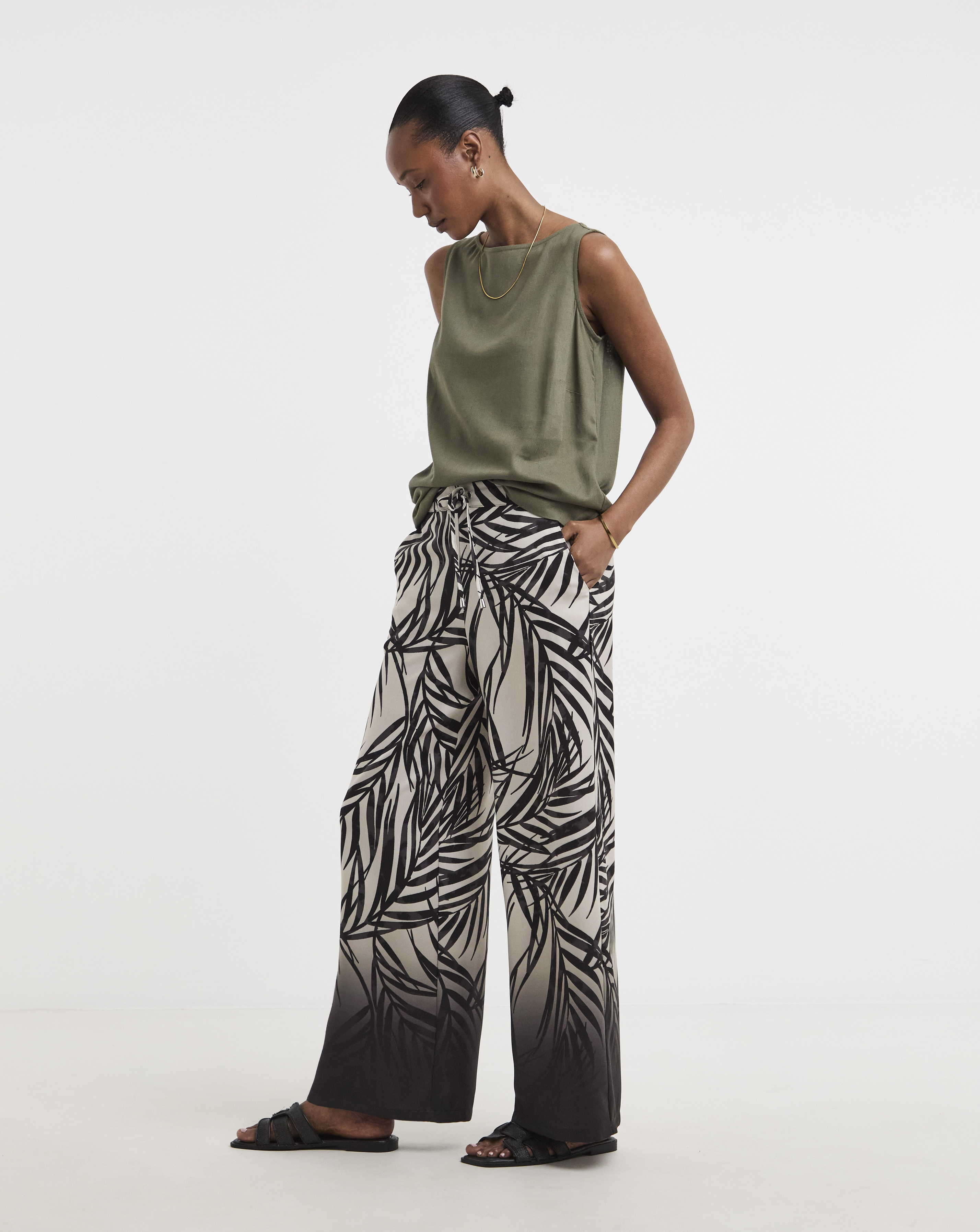 Wide Leg Trouser