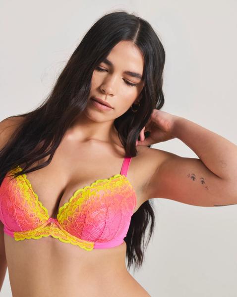 Ann Summers Sexy Lace Plunge Bra Multi