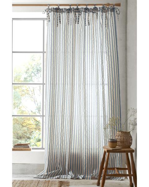 Pineapple Elephant Zanzibar Stripe Panel