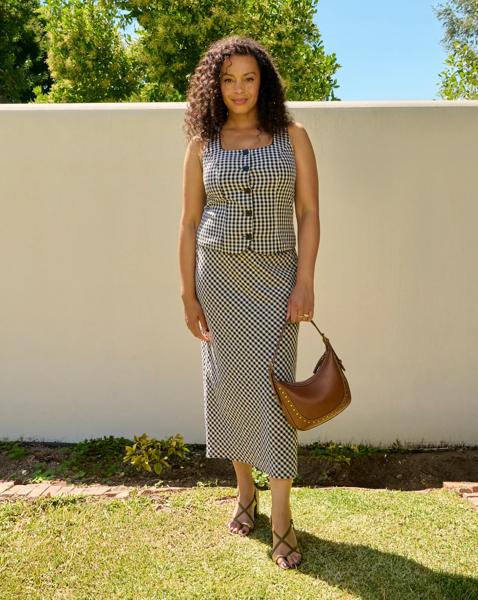 Gingham Waistcoat