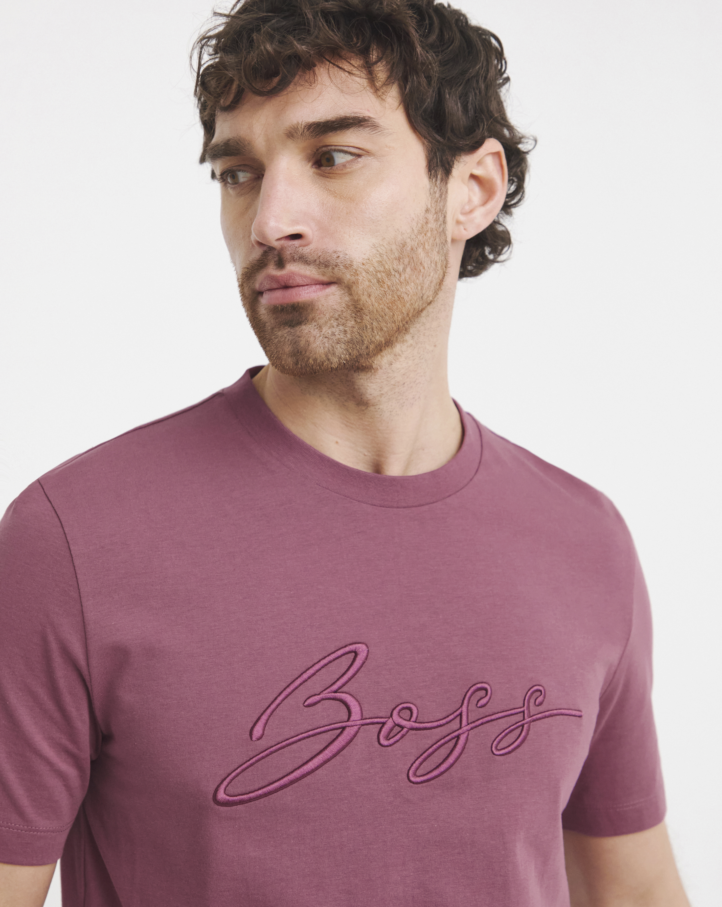 BOSS Short Sleeve Script Logo T-Shirt
